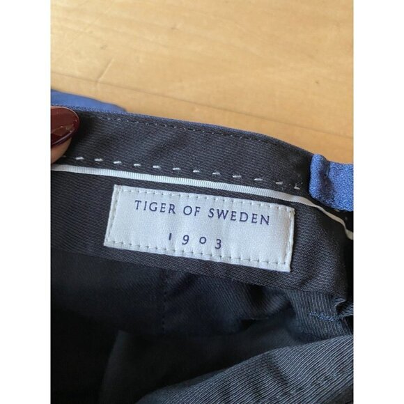 𝅺TIGER of Sweden BNWOT "Thodd" Trouser 48R = US 38 New Blue - Picture 6 of 8